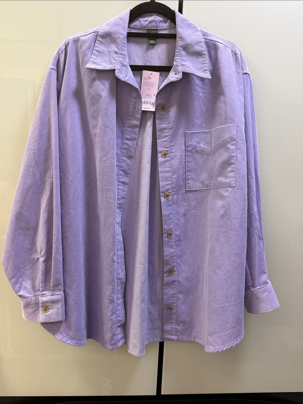 wild fable Lavender Button-Down Shirt